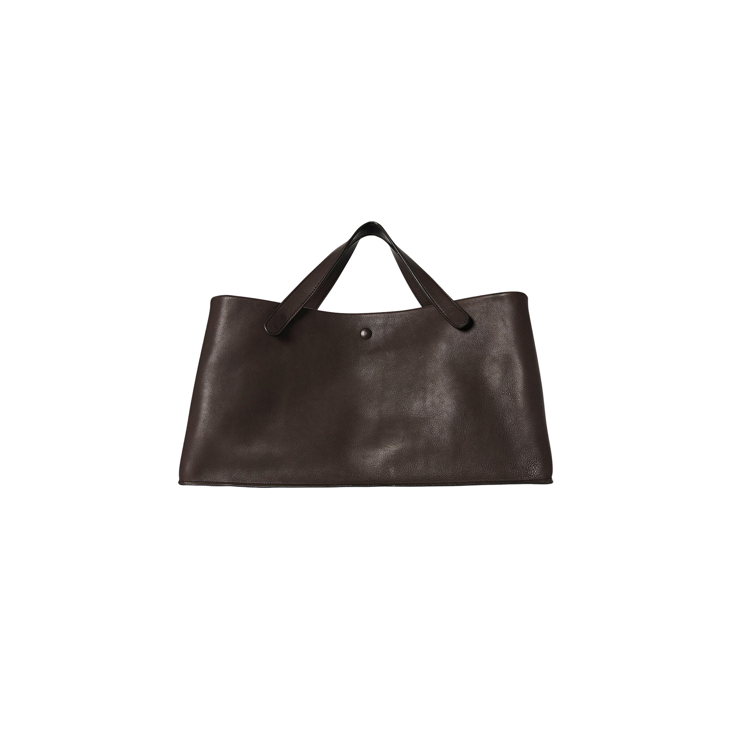 The R0w IDAHO BAG IN LEATHER DARK BROWN W1593L72DBSHG (35*20*17cm) Master Quality